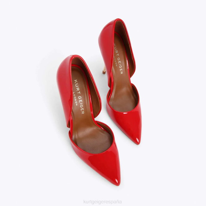 Kurt Geiger mujer bono de londres 90 2LPR677 | calzados rojo